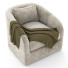 Armchair Burke Decor Topanga Swivel - siries095