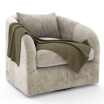 Крісло  Burke Decor Topanga Swivel 3D модель