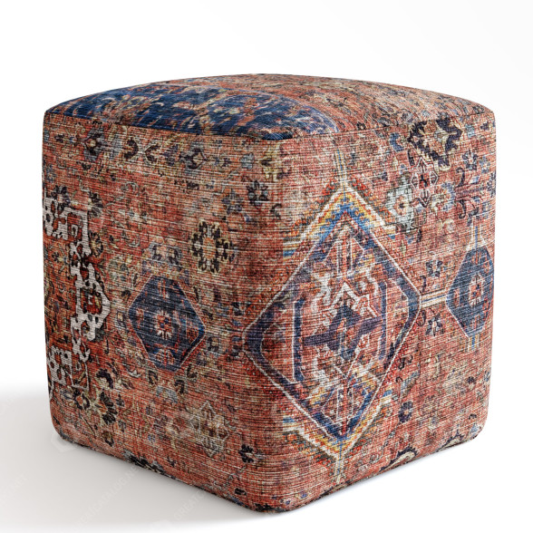 Пуф Arhaus Henty 3D модель