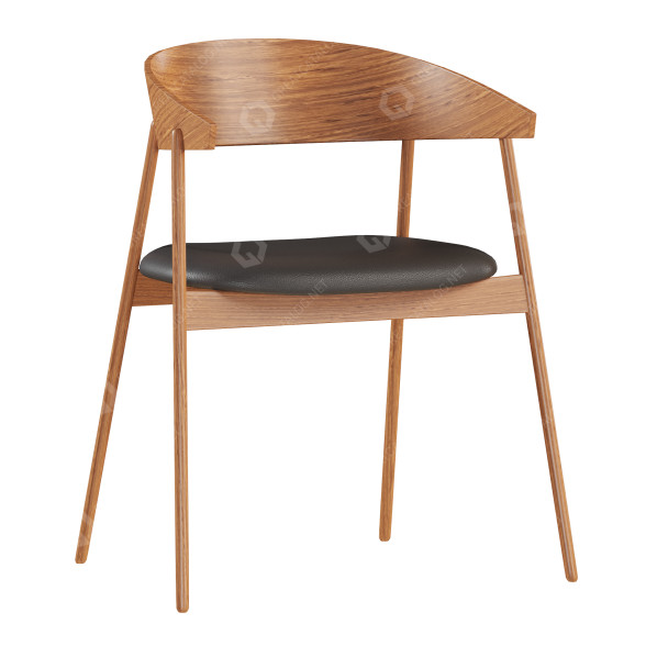 Стілець Danish Design Store AC2 3D модель