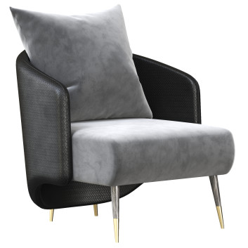 Крісло  SM Living Couture Brigitte 3D модель