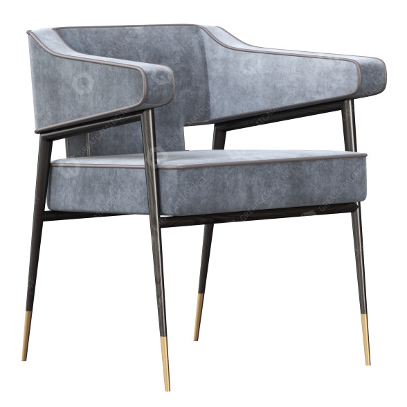 Chair Sunpan Derome 3D model