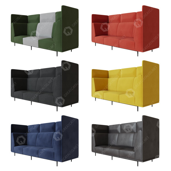 Sofa BoConcept Toulouse model 3D