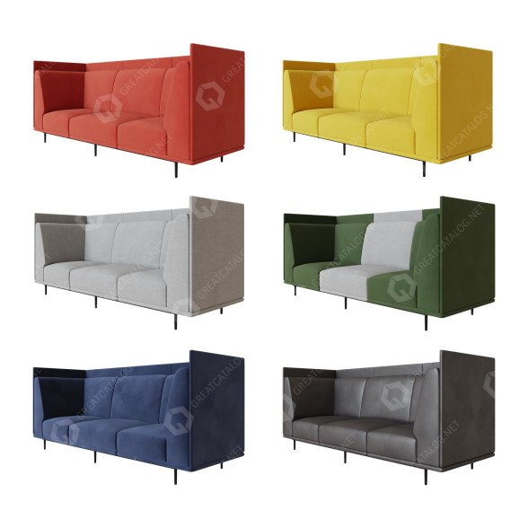 Sofa BoConcept Toulouse model 3D