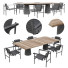 Стіл та стільці Cassina LC1 - Vitalii Tomak