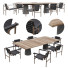 Стіл та стільці Cassina LC1 - Vitalii Tomak