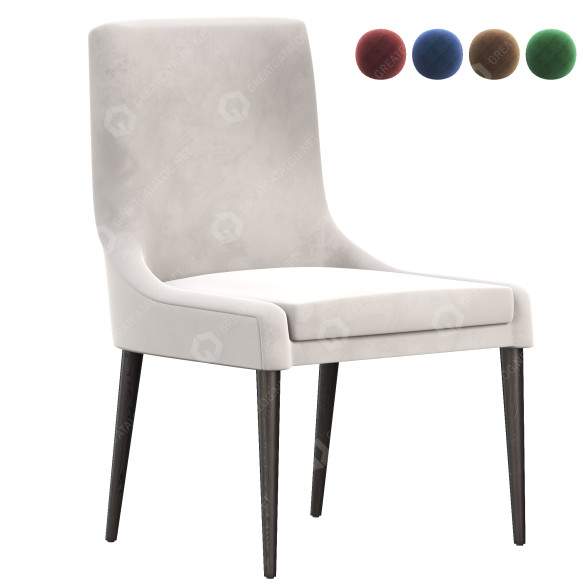 Chair Darrin Ivory 3D model