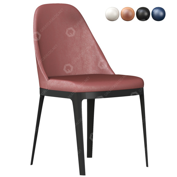 Стілець Bontempi Casa Margot 3D модель