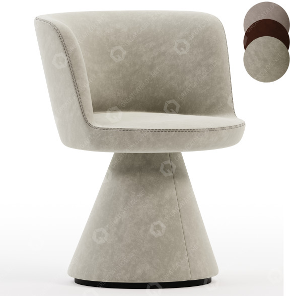 Chair B&B Italia Flair O 3D model