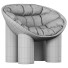 Sillón Driade Roly Poly with Cushions by Faye Toogood - zvezdaboy