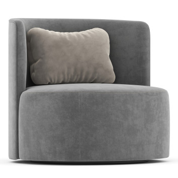 Fotel  Reynaux Curve Model 3D