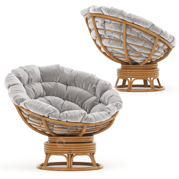 Fauteuil The Papasan Chair Company Rocking modèle 3D
