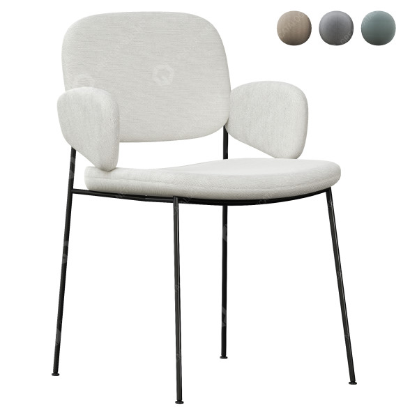 Chair Arrmet Macka 3D model