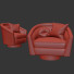 Armchair Swivel - Islomov