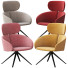 Крісло Mobboli Peach Fabric with Headrest - Nasiba