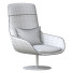 Крісло Actiu Noom Fabric with Armrests - Nasiba