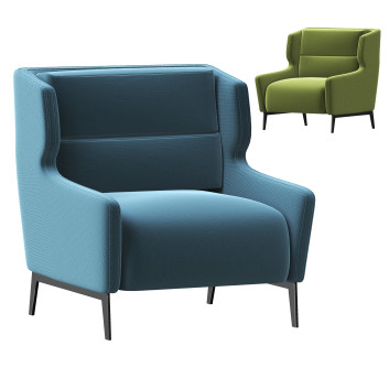 Fotel  Dienne Salotti Noel Fabric Model 3D