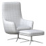 Sillón y otomana Giulio Marelli Joy High Back - Nasiba