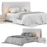 Bed and Bedside Tables Mezzo Collection Rivers - zvezdaboy