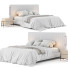 Bed and Bedside Tables Mezzo Collection Rivers - zvezdaboy