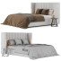 Bett und Nachttischchen West Elm Shelter - zvezdaboy
