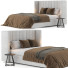 Bett und Nachttischchen West Elm Shelter - zvezdaboy