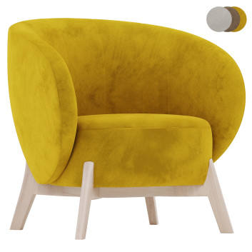 Fotel  Tilar Model 3D