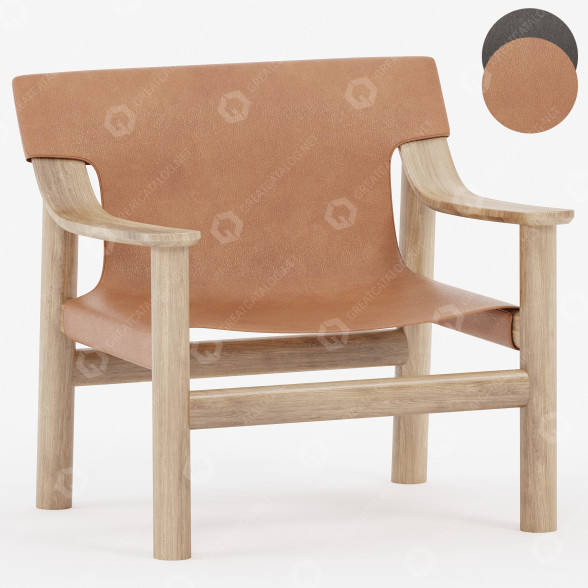 Armchair Hay Bernard 3D model