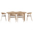 Стіл та стільці Danish Design Store Dining Set - shekriw