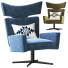 Fotel Eichholtz Swivel Eduardo - Nasiba