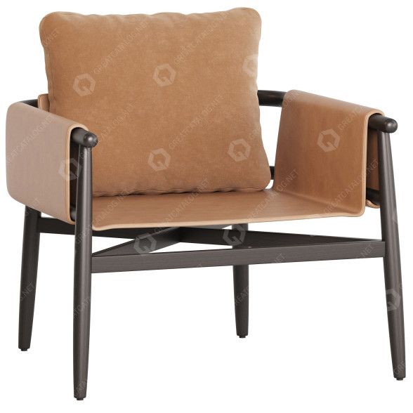 Armchair Meridiani Teresa 3D model