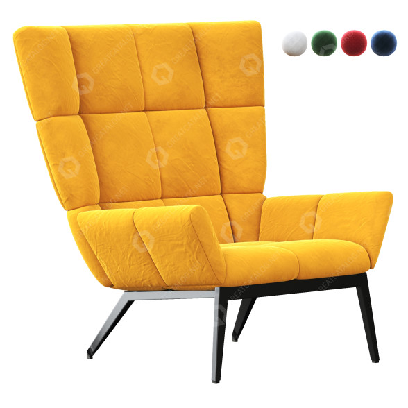 Fotel Vioski Tuulla model 3D