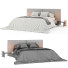 Bett und Nachttischchen Minotti Tatlin Cover - zvezdaboy