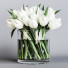 Bukiet White and Purple Tulips - SAnn