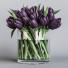 Bukiet White and Purple Tulips - SAnn
