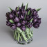 Bukiet White and Purple Tulips - SAnn