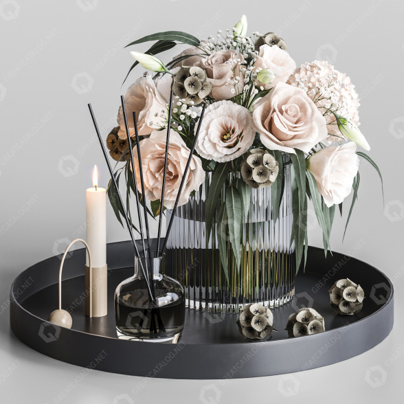 Decoración Set 24 Modelo 3D