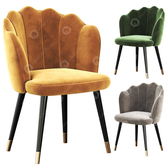 Président Eichholtz Dining Bristol modèle 3D