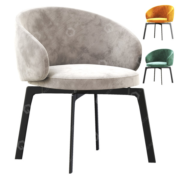 Silla Lema Bea Dinning Modelo 3D