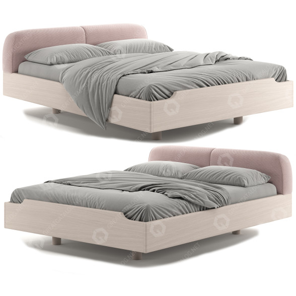 Łóżko Zeitraum Eclair Bold model 3D