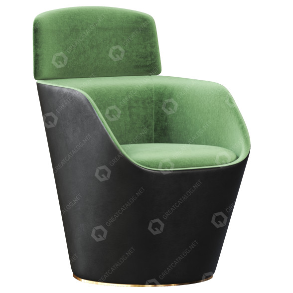 Fotel Frezza Radar model 3D