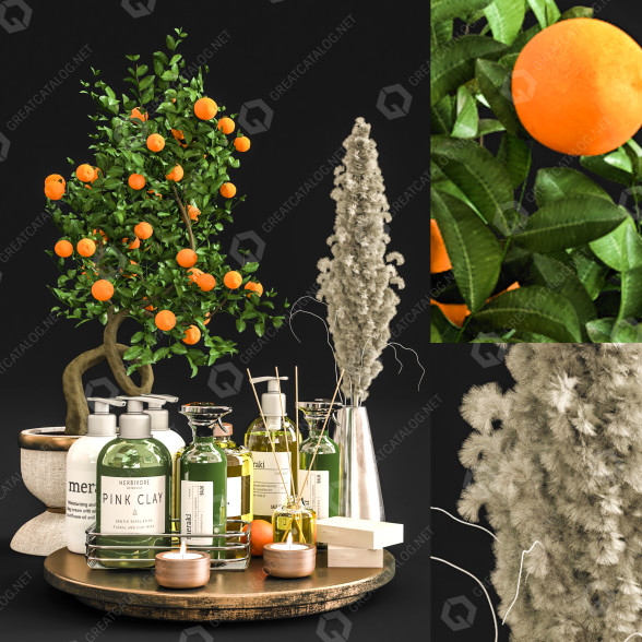 Декор Bathroom Vol 13 3D модель