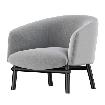 Armchair  Gallotti&Radice Livre 3D model