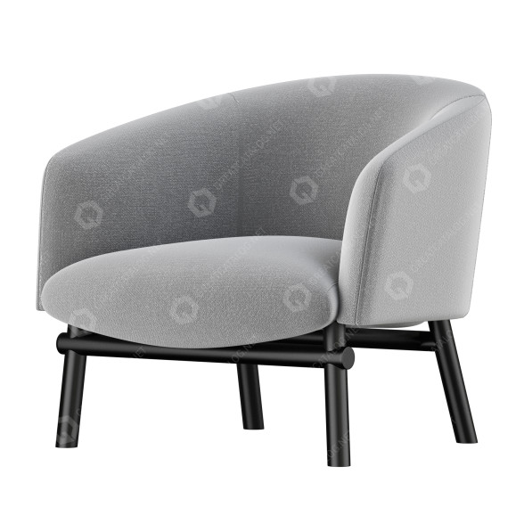 Sessel Gallotti&Radice Livre 3D-Modell