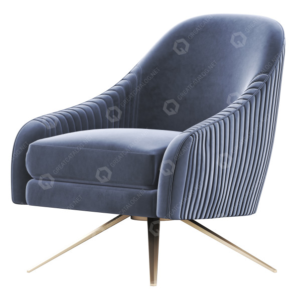 Fauteuil Roar & Rabbit Swivel modèle 3D