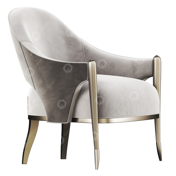 Fauteuil Caracole Pretty Little Thing modèle 3D