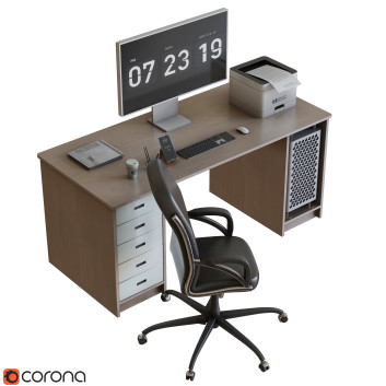 Espacio de trabajo Furniture 2 Modelo 3D