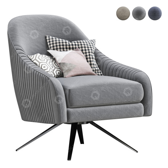 Fauteuil Roar & Rabbit Swivel modèle 3D