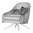 Fauteuil Roar & Rabbit Swivel - Islomov