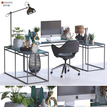 Workspace  Set 334 3D model